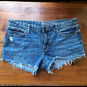 Gap Sexy Boyfriend Denim Cut-offs - size 10/30